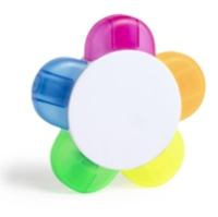 Resaltador Petalo, x 5 colores, tamaño 10 x 2 cmts