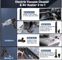 Aspiradora Manual Recargable para Carro y uso en la Casa