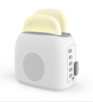 Parlante BT, con White Noise, y Luz Nocturna, en ABS, 10.3 x 9.6 x 6.3 cmts