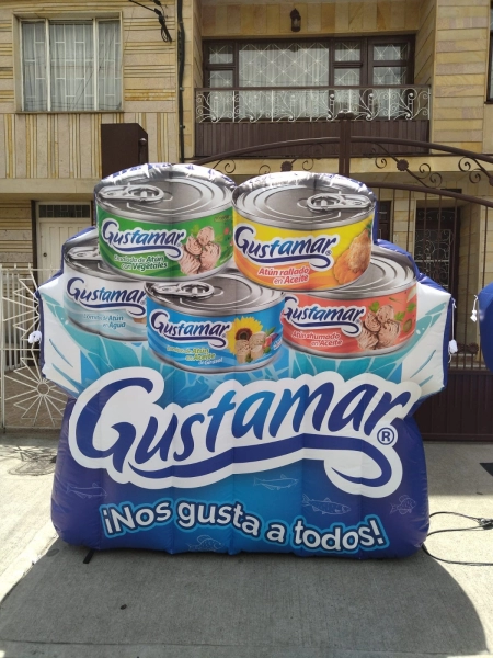 Dummy Inflable Estatico Atun Gustamar