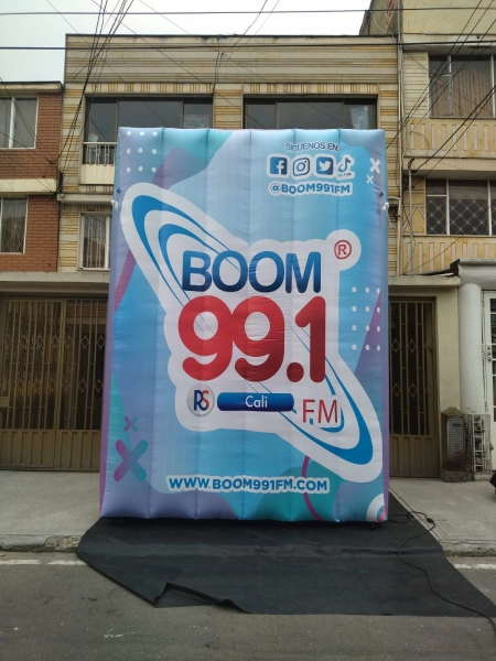 Dummy Inflable Estatico Boom 99.1