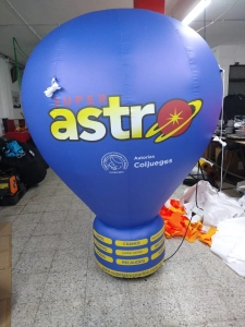 Dummy Inflable Estatico Globo Astro