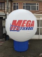Dummy Inflable Estatico Globo Mega Tiendas