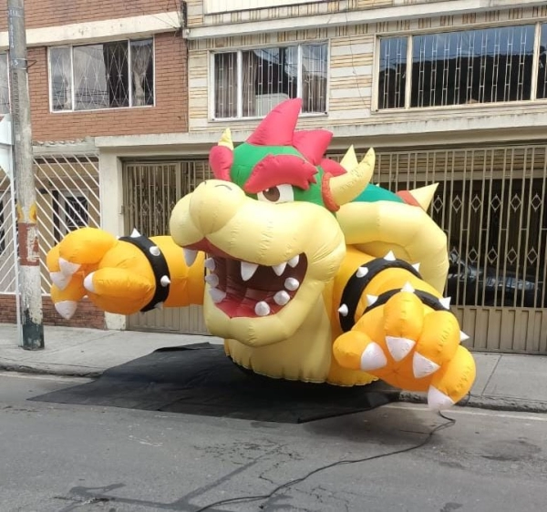 Dummy Inflable Estatico diseño especial