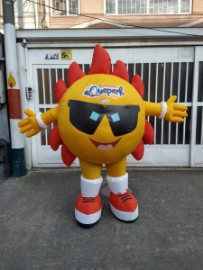 Dummy Inflable Caminante Mascota Aquapark