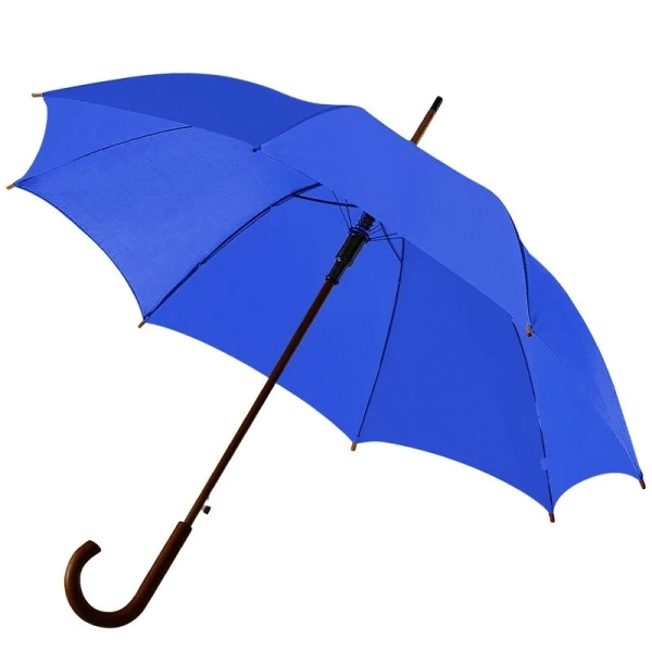 Paraguas Madera Automático de 27”, mango curvo.