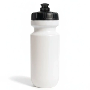 Botella profesional de Ciclismo 600 ml exprimible, tapa doble succion