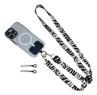 Lanyard Porta Celular, 2 cmts ancho, largo 120 cmts