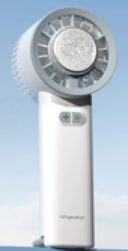 Abanico Plastico, 18.4 x 6 x 5.2 cmts, recargable, 1800 mAh,