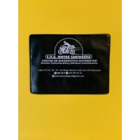 Portadocumentos Sencillo de 1 bolsillo para Soat del Carro, tamaño 11 x 8.5 cmts