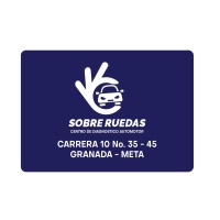 Portadocumentos Sencillo de 1 bolsillo para Soat del Carro, tamaño 11 x 8.5 cmts