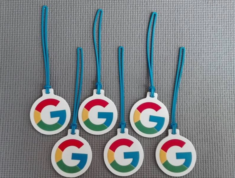 Identificador de Maletas microinyectado Redondo, alto relieve, Redondo, 7.5 cmts