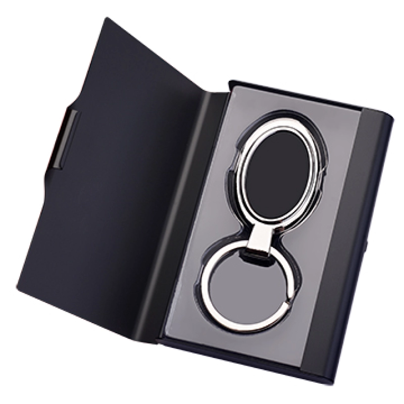 Set de Regalo, Portatarjetas y Llavero dentro