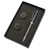 Set de Regalo en Caja, Mancornas y Boligrafo