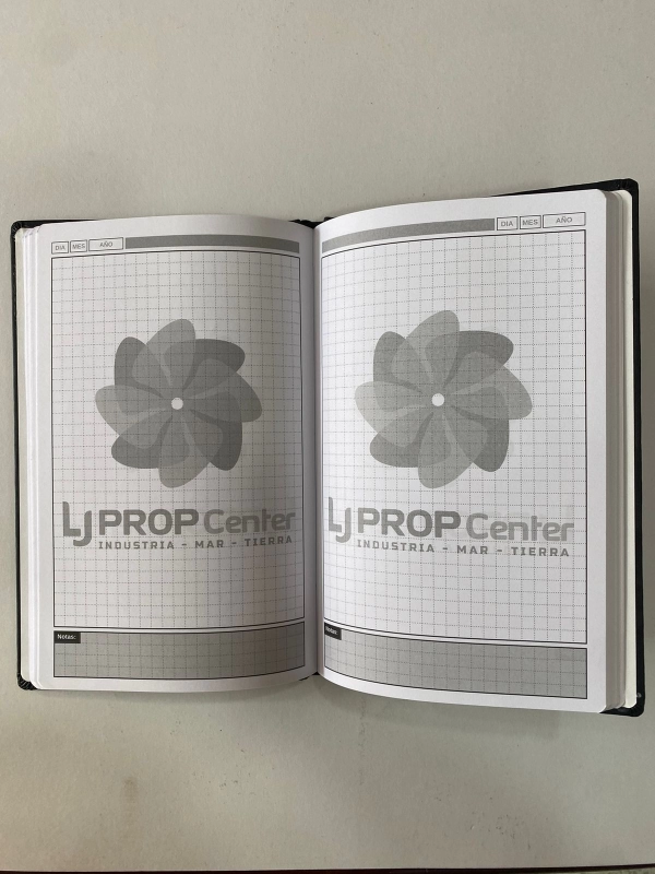 Agenda Country, Tamaño Carta, 21 x 27.5 cmts, 80 hojas, caratula en cuerina