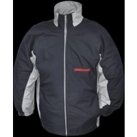 Chaqueta Portland impermeable, en tela antifluido, forro interno, sin capucha