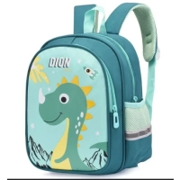 Morral Infantil Dakota, en lona, sublimado, con doble bolsillo, 40x32x15