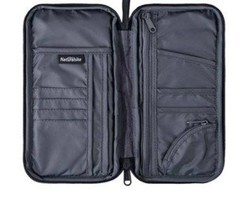 Portadocumentos Hudson, en imitacion cuero, multiples bolsillos, 22.5 x 12 cmts