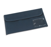 Portadocumentos Montana, en lona, con solapa y velcro, 3 bolsillos, 27.5 x 14 cmt