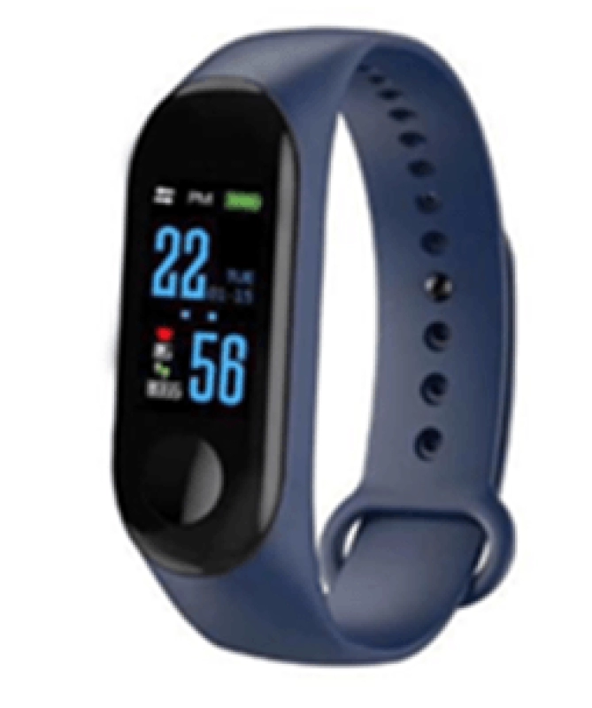 Reloj Inteligente con Multiples Funciones, elaborado en silicona