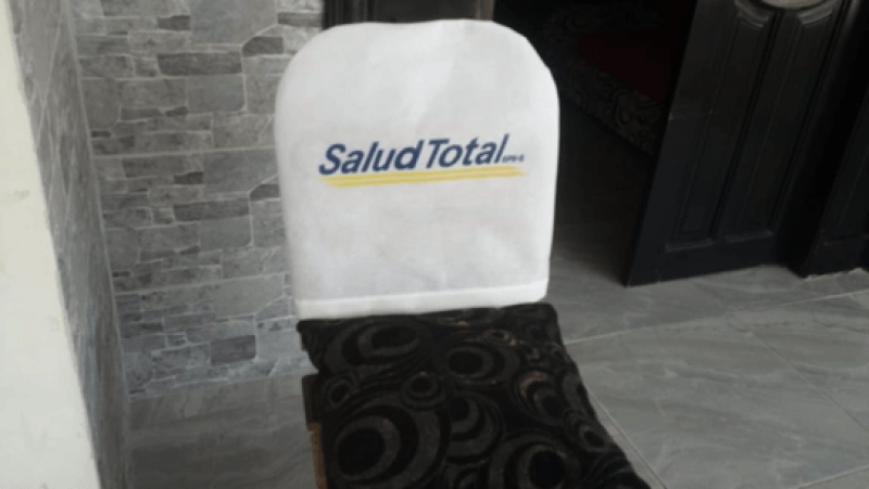 Forro para Silla Cartagena, en kambral, 56 x 38 cmts