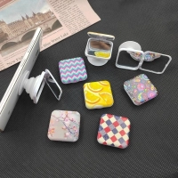 Pop Socket Porta celular con Espejo Doble
