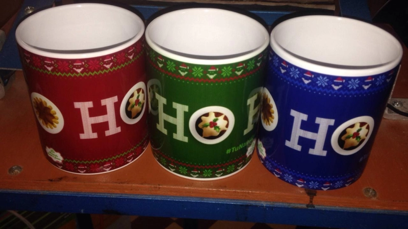 Mugs en Cerámica, 11 onzas, color blanco