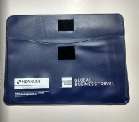 Portadocumentos de Viaje New Orleans, electrosellado, con velcro, 25 x 13.5 cmts