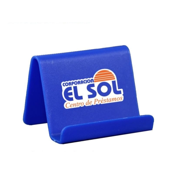 Stand plastico para Celular, tamaño 5.8 x 4.5 cmts