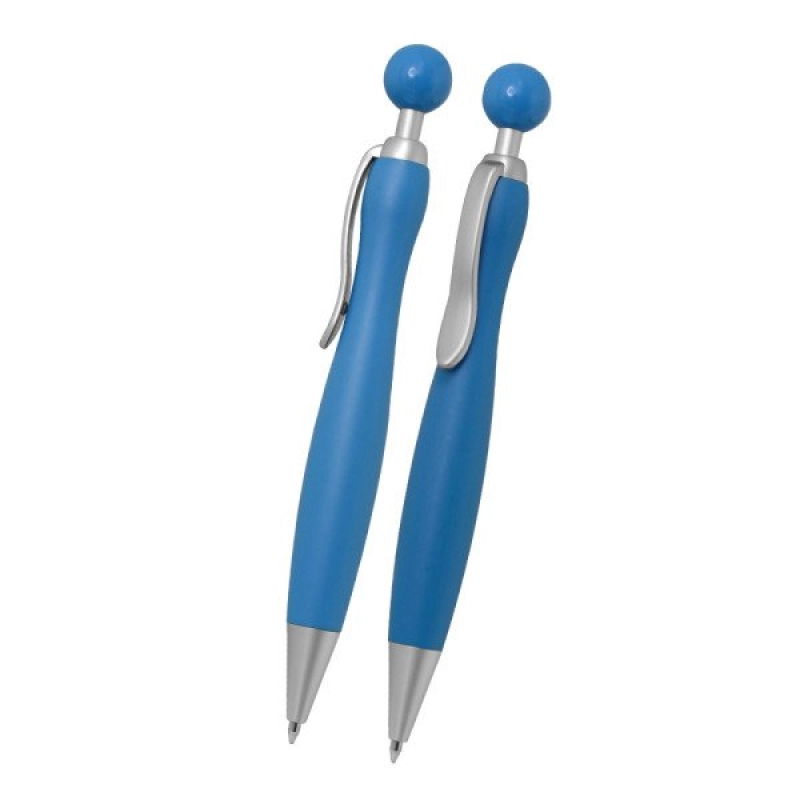 Boligrafo Summer, plastico, con Clip Metalico