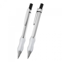 Boligrafo Tayler, metalico, con grip en Silicona.