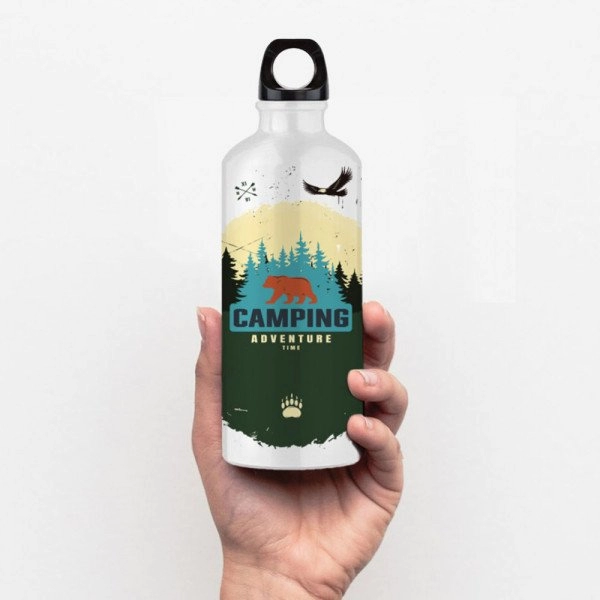 Botella Murray Sublimacion, en aluminio con tapa plástica, 500 ml.,  21,5 x 6,5 cmts