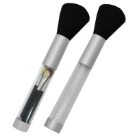 Set Make-Up, 4 brochas pequeñas y 1 grande, de 16.5 x 2.5 cmts