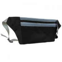 Canguro Bruselas, plano, 3 bolsillos, 32 x 10 cmts