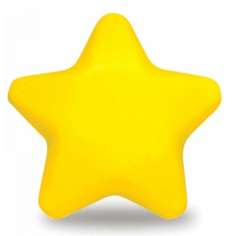 Estrella Antistress de 5 puntas, en PU, de 7 cmts de diametro