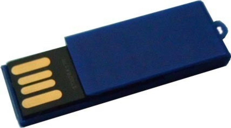 Memoria USB plastica en forma de Clip