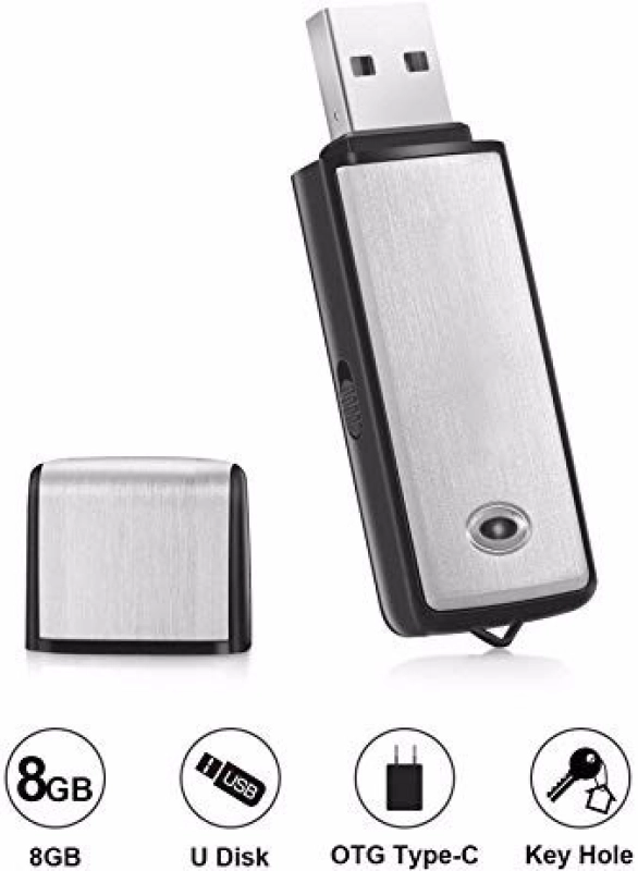 Memoria USB con Grabadora de Voz