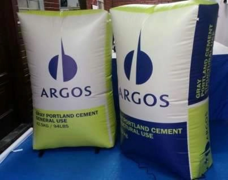 Dummy Inflable Estatico en forma de Bolsa de Cemento