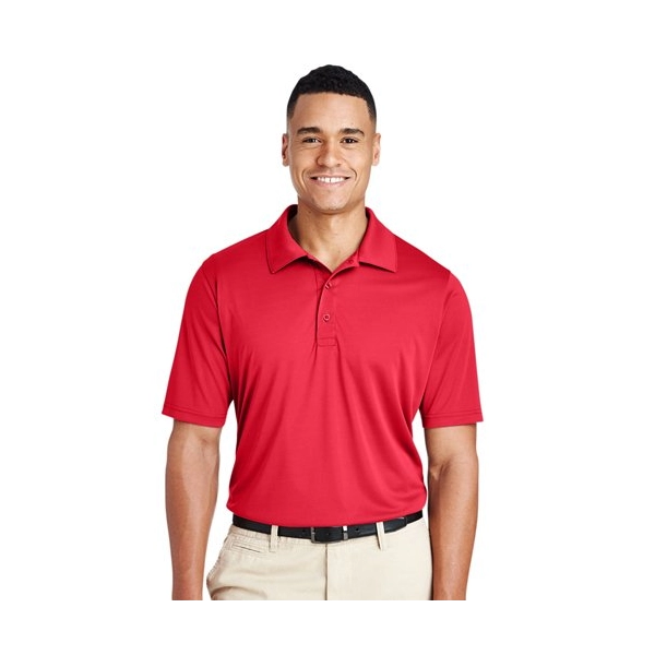 Camiseta tipo polo en tela dry fit