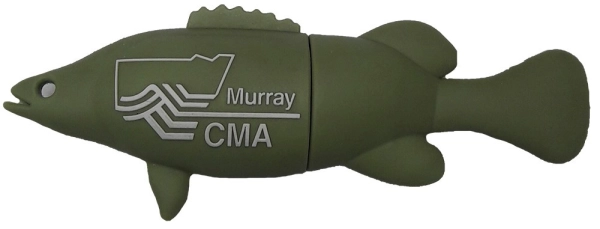 Memoria USB en PVC 2D diseño Pescado