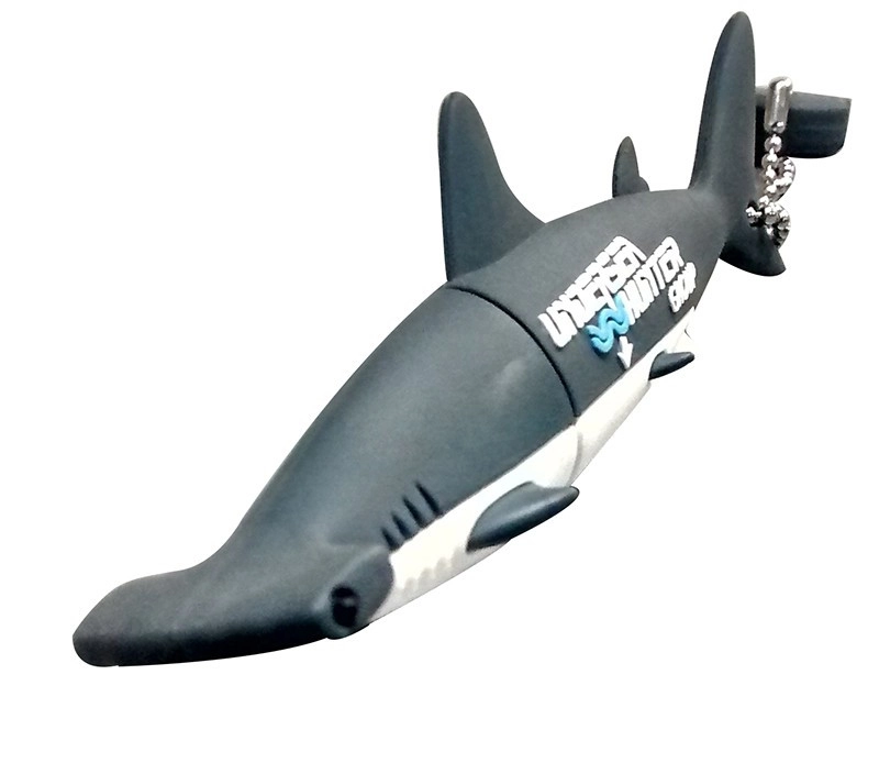 Memoria USB en PVC 3D diseño Tiburon