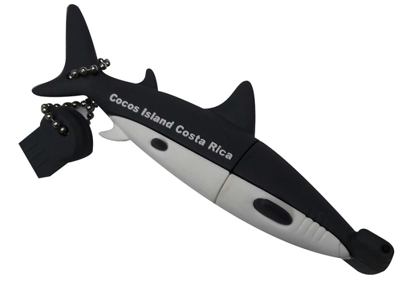 Memoria USB en PVC 3D diseño Tiburon