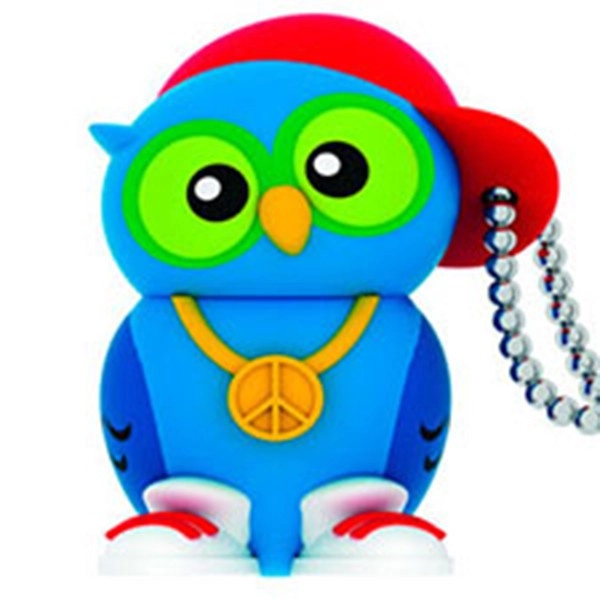 Memoria USB en PVC 3D diseño Buho