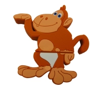 Memoria USB en PVC 2D diseño Mono