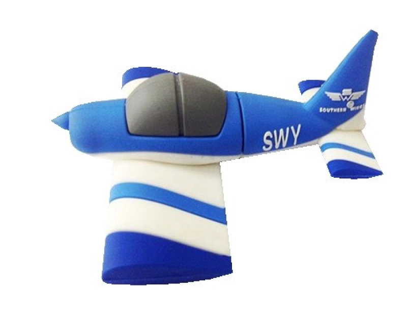 Memoria USB en PVC 3D diseño Avioneta