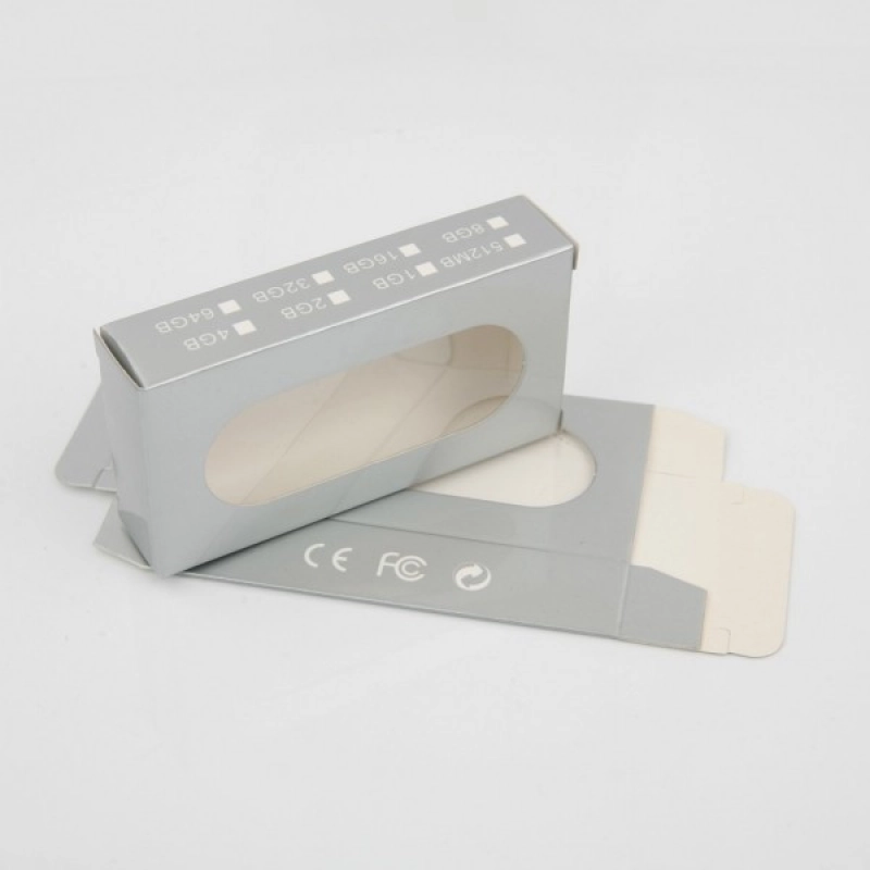 Cajita de Carton con Ventana transparente