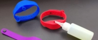 Brazalete Dispensador de Gel en Silicona
