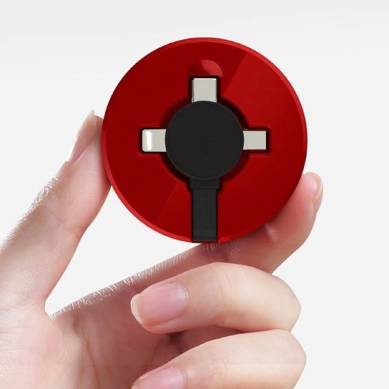 Multiconector Retractil x 3 Redondo