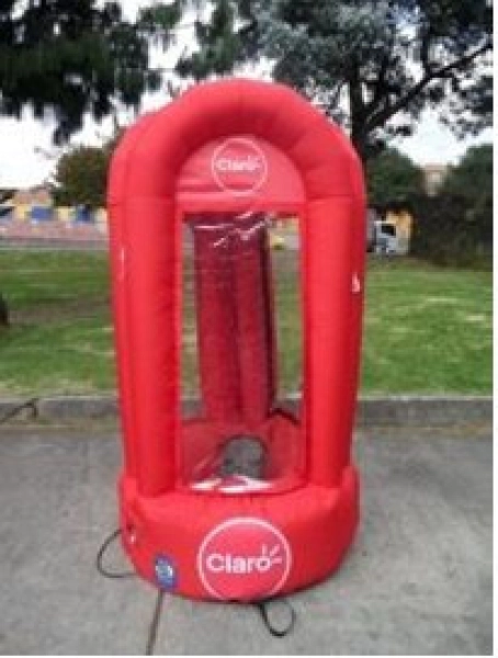 Cabina Inflable para Sorteos