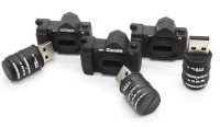 Memoria USB en PVC 3D diseño Camara Fotografica